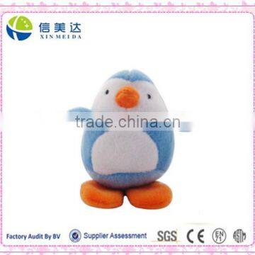 Plush 15cm Blue Singing Penguin toy