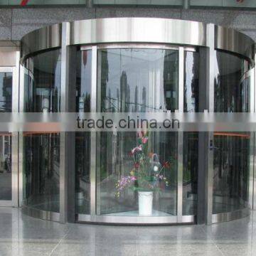 Revolving Doors --- Stainless Steel Construction