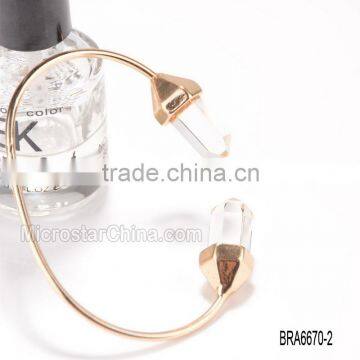 European and American Fashion Exquisite Moon Gemstone Bangle photo-6