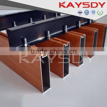 fashionable U-Shape Aluminum Suspended Ceiling closed