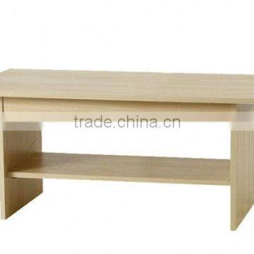 modern melamine wooden simple coffee table