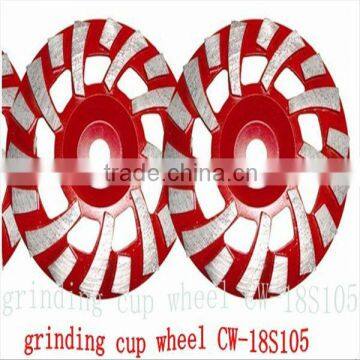 4/5/7inch double cup grinding wheel