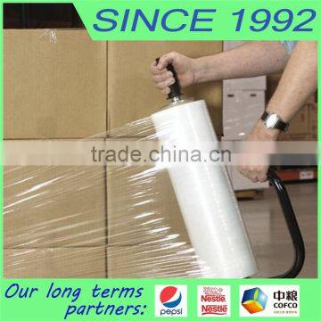 20 micron 100% virgin hand pallet lldpe stretch film