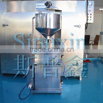 SPX Semi Automatic Mixing And Heating Filling Machine For Honey, Ointment, Paste