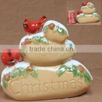 bird design ceramic garden decoration