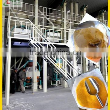 corn grits processing plant