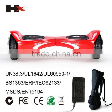 HX 8 Inch 2 Wheels Bluetooth And Samsung Battery Smart Self Balance Electric Scooter Hoverboard