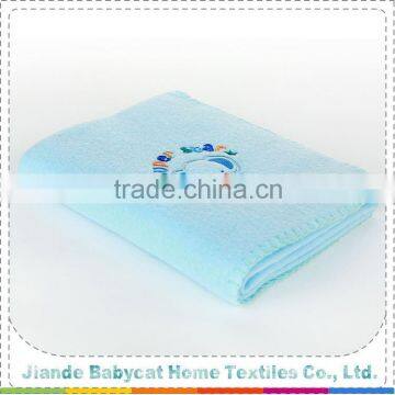 Wholesale prices OEM design polar fleece blank baby blankets 2016