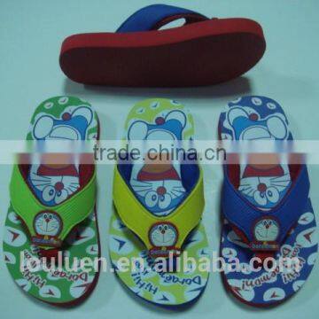 663 LOULUEN Wholesale Cute Lighted EVA Kids Flip Flops