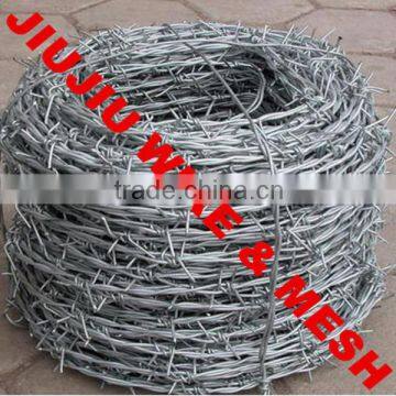 Anping stable quality galvanized barbed wire best price