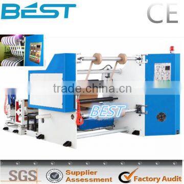 2015 High Quality paper Slitting rewinder machine 4000*1800*1900MM shuttle rewinding machine