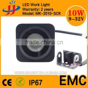 Factory 2inch 9-32V 12 volt IP67 Square CREEs LED Work Lamp Waterproof