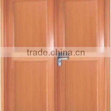 PVC plastic double door