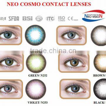 Korea NEO Cosmo N25 color contact lens wholesale colored contacts 6 colors