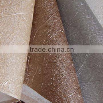 Different embossed pattern pvc upholstery leather