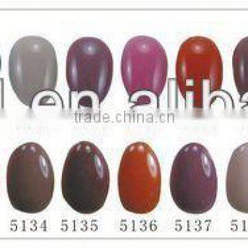 2014 new fashion design color gel nail polish Nail Painting for sexy silver nail polish set