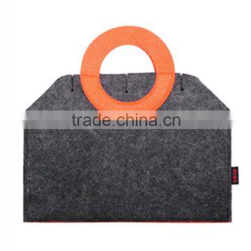 Felt Storage Basket With Tote
