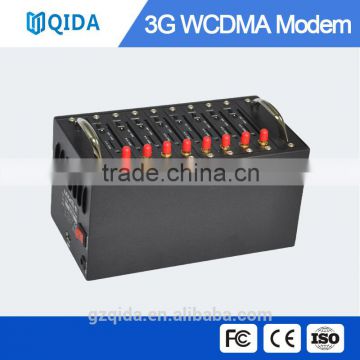 gsm sim modem QW80 wcdma modem,sms software for 8 port modem pool