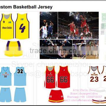 Stan Caleb free design, free print sample custom dye sublimation basketball jersey