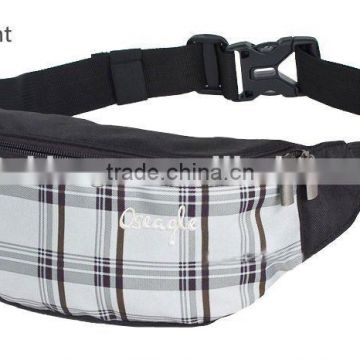 plaid Waist bag