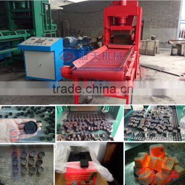 Long burning time hookah shisha charcoal briquette machine