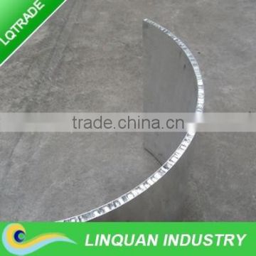 Curved Aluminum Honeycomb Panel