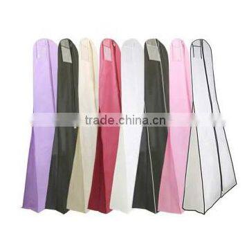 hot sale non woven long dress garment bag&wedding dress cover&wedding dress bag