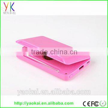 5000mah make up case power bank for smart phone