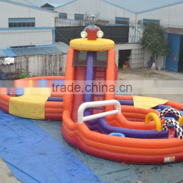 2016 Best Selling Sports Game Inflatable Amusement Park Obstacle Course