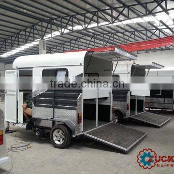 2HSL-D 2 horse trailer used for horse