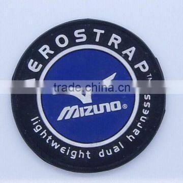 3D rubber silicon label for shoes