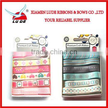 2015 Hot Sales Wholesale Patterned Grosgrain Ribbon photo-6