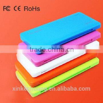 Guoguo High Quality Colorful Super Thin 6600mAh Credit Card Power Bank