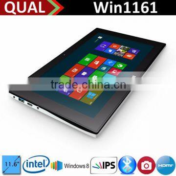 11.6" 3g tablet pc windows single sim card slot with Intel core i3 Dual Core 2.2GHz 2G/32G 2.0MP/2.0MP Bluetooth 4.0 HDMI Q