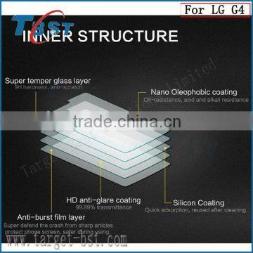 High Quality 9H Hardness Anti Explosion Tempered Glass Screen Protector for LG G4 photo-5