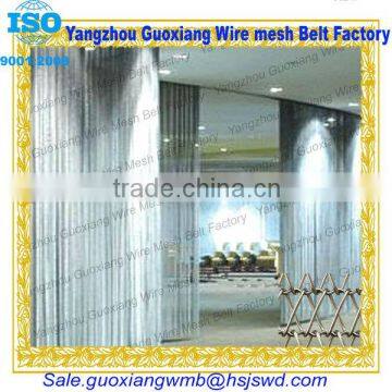 Good stainless steel decorative window curtain