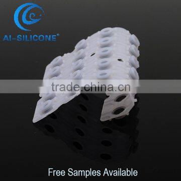 Custom Made Conductive Membrane Silicone Keypads, Liquid Silicone Rubber Keypads For Remote photo-3