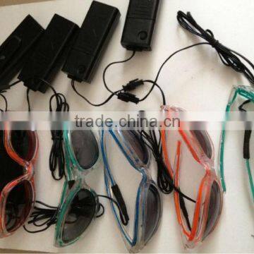 vivid EL glasses / EL sunglasses / EL wire glasses in any color