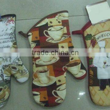 Walmart Design Pot Holder Set American Oven Mitten Single Coffee Design Insulated Hot Pot Set photo-2