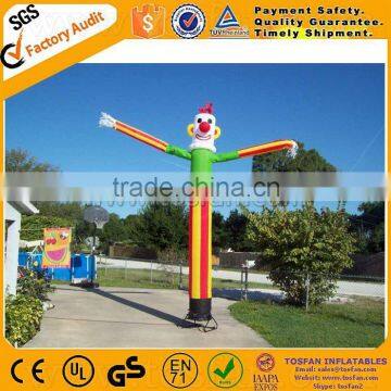 Cheap indoor outdoor inflatable clown air dancer F3031