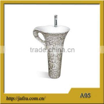 A05 modern sanitary ware cup shape grain art basin