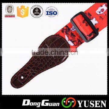 Factory OEM Custom Leather Guitar Strap