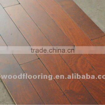 Lumber liquitator's hot sale sapele real wood flooring, 2mm top layer, factory competitive price!