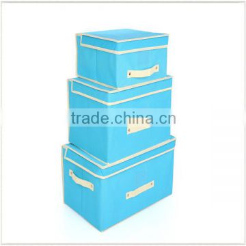 Non-woven storage foldable box storage contain Bin