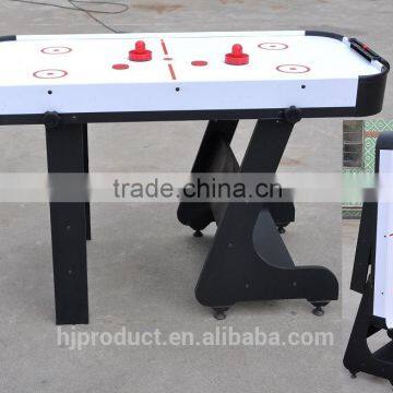 Cheap factory price folding ice air hockey table air powered hockey table