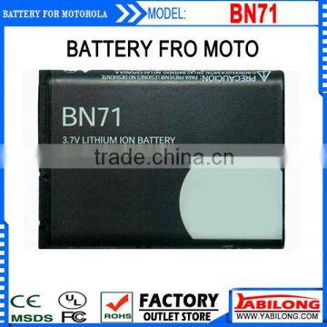 Good Quality Full Capacity 1170mAh BN71 Batteries Direct for Motorola SNN5836A Barrage V860 Hint QA30 Quantico W845 i856 Debut