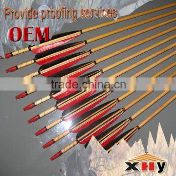 Hunting arrows Handmade wooden Indonesian white wood good solid shaft winding toughness TURKEY ARROW