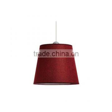 2015 New One light pendant with fabric shade UL CUL CE ROHS from zhongshan lighitng factory