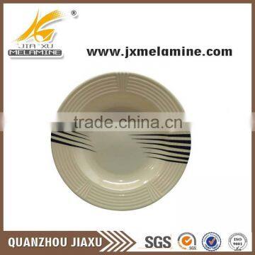 Chinese wholesale suppliers 9 inch melamine plate from alibaba store