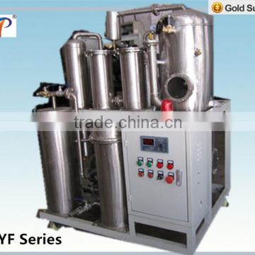 TYF Series Used Phosphate Ester Fire-resistant Oil Filter Machine/ Fire-resistant Oil Regenenration plant